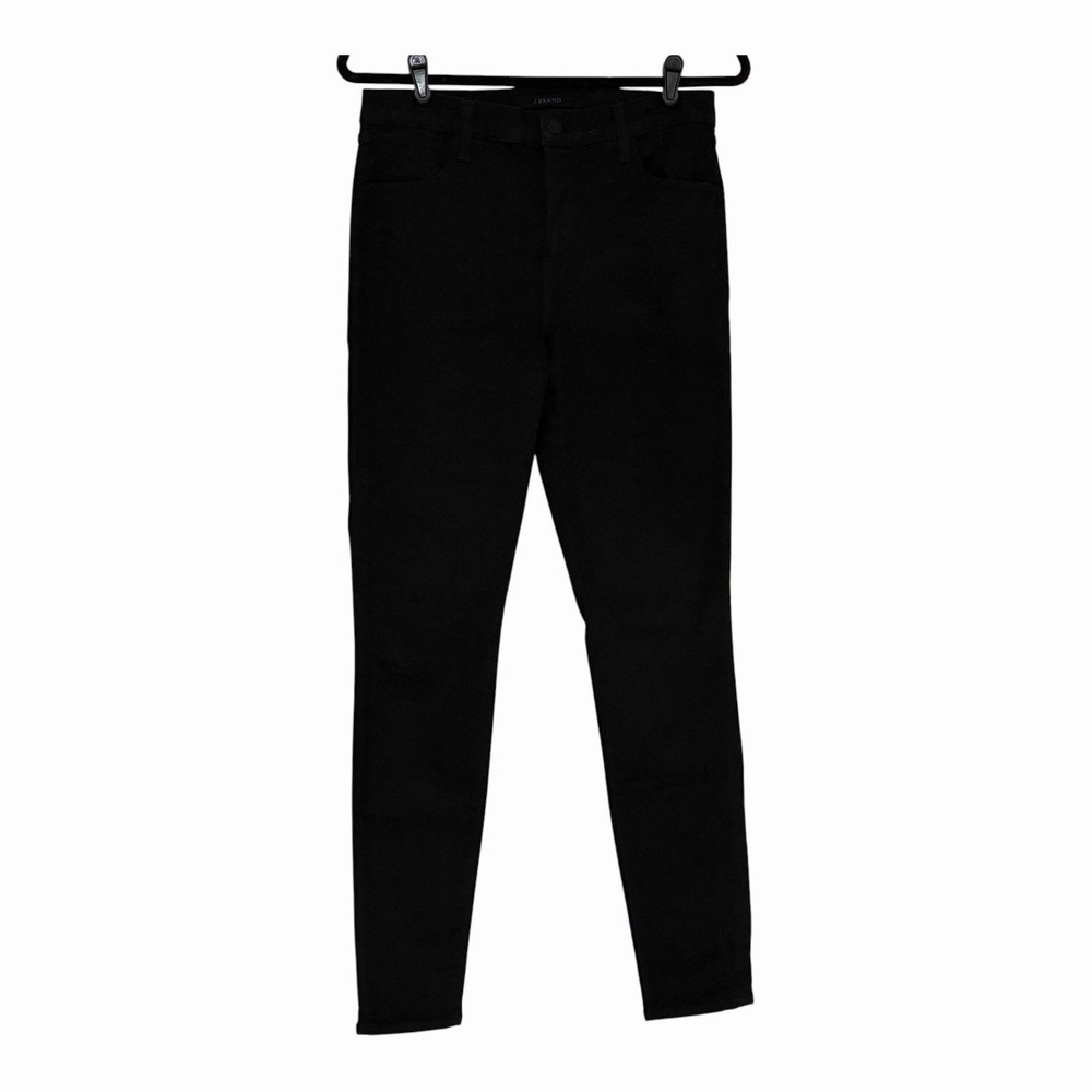 J Brand Maria Skinny Jeans Womens Size 29 Black Denim Vanity Stretch Streetwear